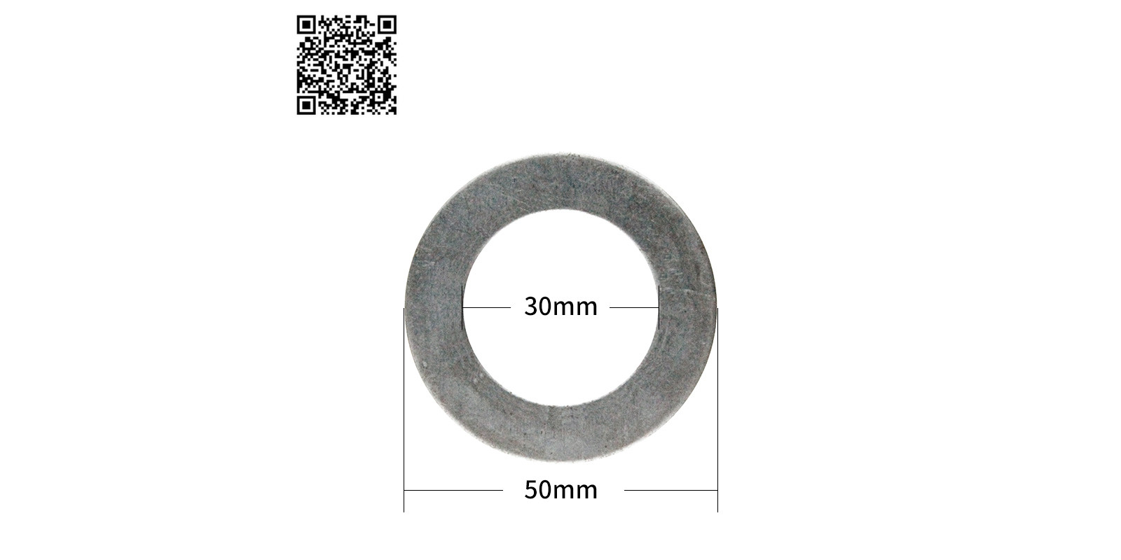 Переходное кольцо для пильных дисков 50*30*1.8