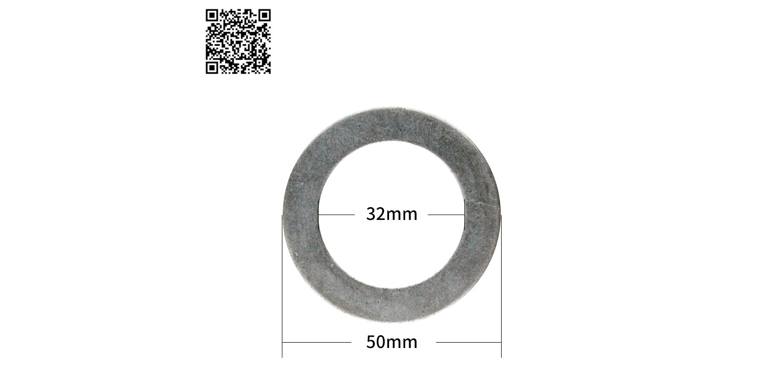 Переходное кольцо для пильных дисков 50*32*1.8