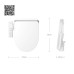  кришка біде для унітазу xiaomi smart toilet cover сучасна сантехніка 10113 5