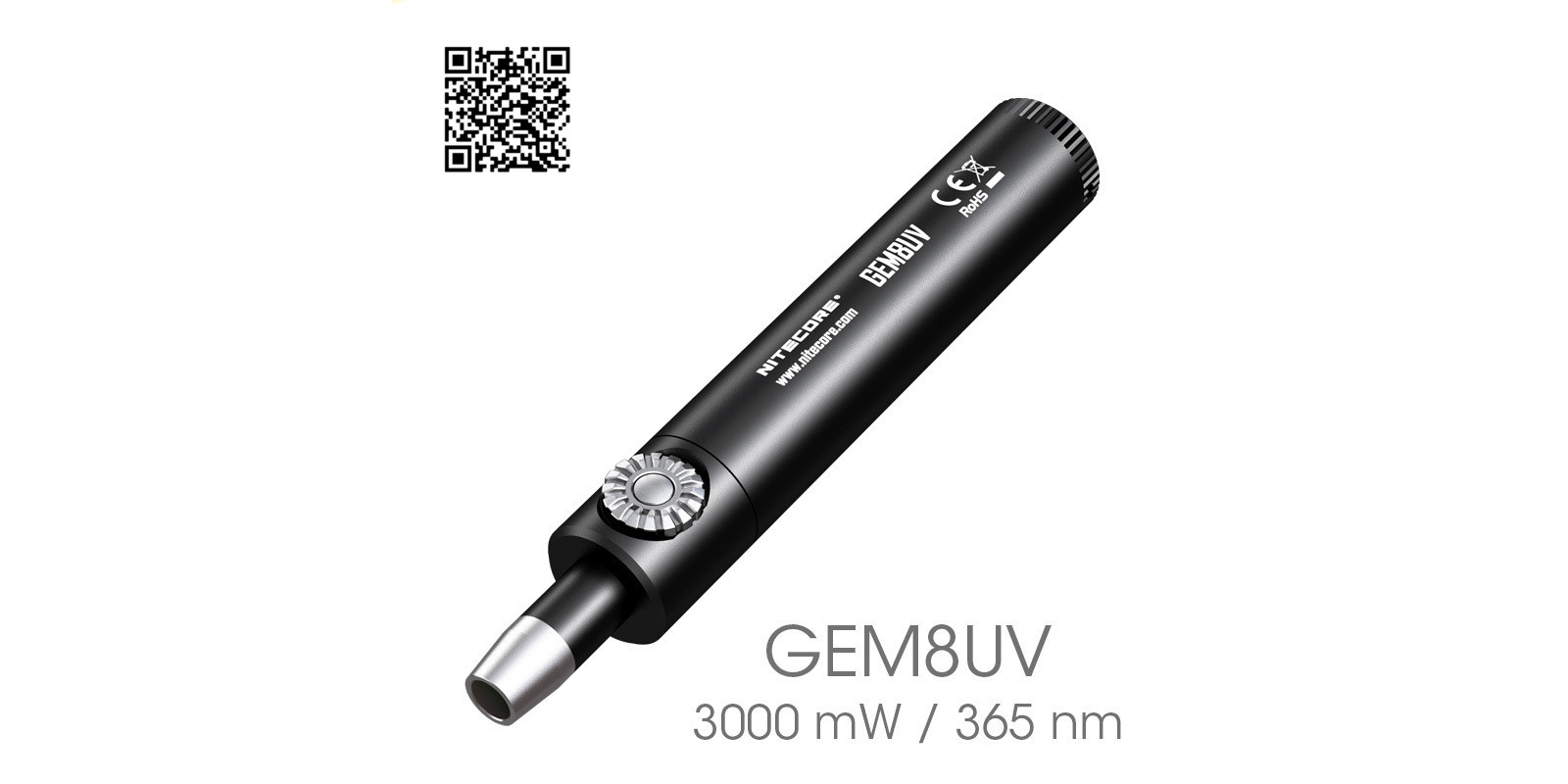 Ліхтар Nitecore Gem 8UV - модель для ювелірів