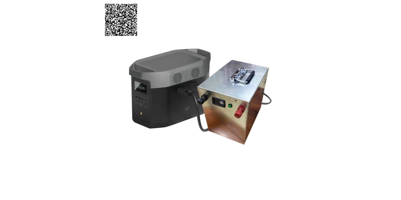 Додаткова батарея для EcoFlow, Bluetti, Jackery 3968 Вт·ч