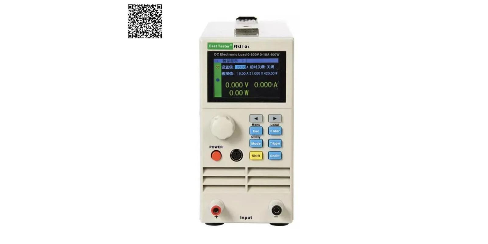 Электронная нагрузка East Tester ET5411A+ 1CH 500V 15A 400W Электронная нагрузка East Tester ET5411A+ 1CH 500V 15A 400W
