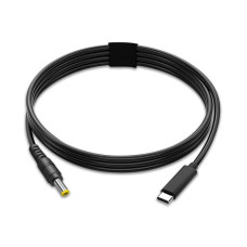 Кабель питания для ноутбука PD USB-C 20 В 100 Вт на DC 5.5*2.5 мм 