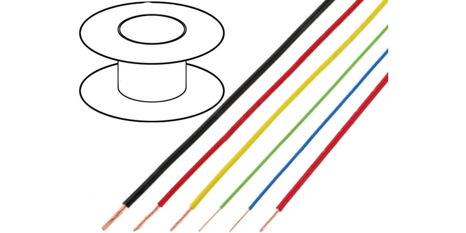FLRY-B0.35-BK черный провод BQ Cable