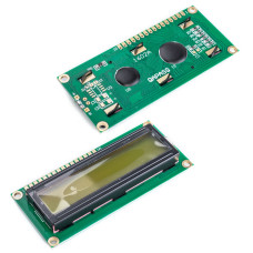 LCD 1602 с жёлтой подсветкой (HD44780)