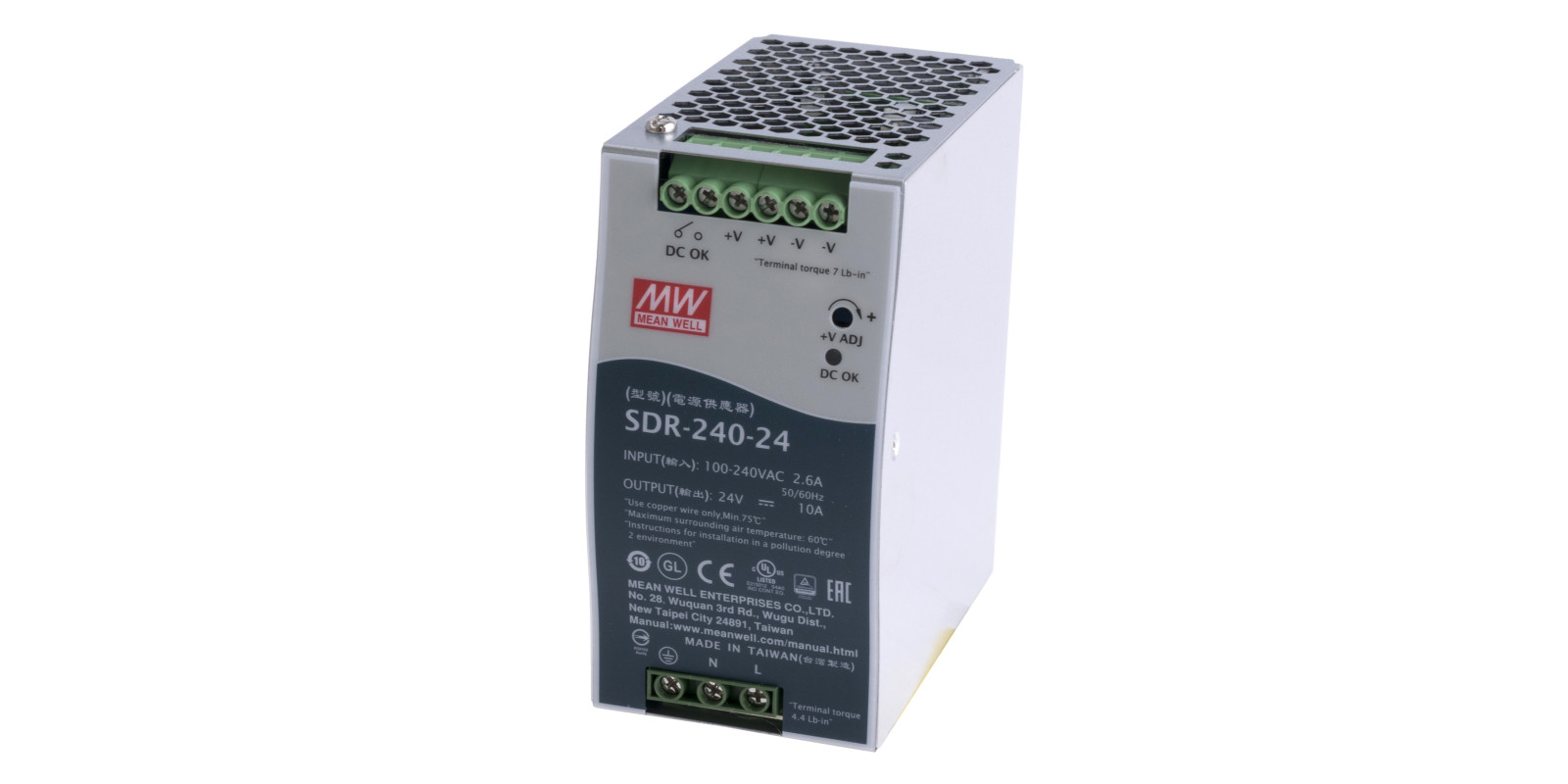 SDR-240-24 Mean Well