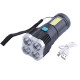Фонарик мощный 4 LED + COB Фонарик мощный 4 LED + COB