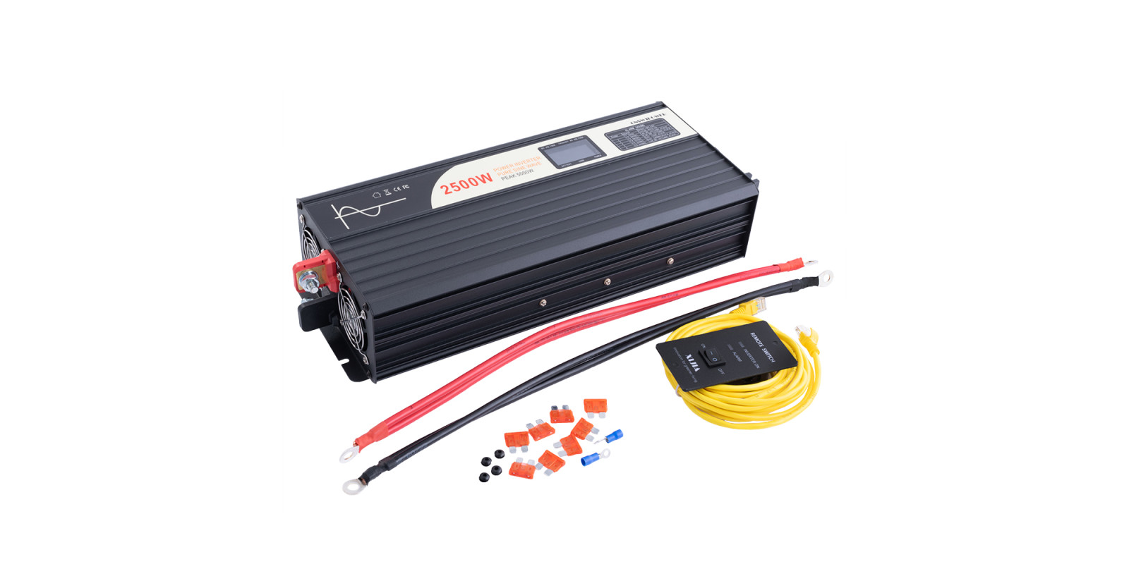 Инвертор 2500W 12V→230V чистая синусоида LCD (SP-2500L12V(LCD) – Swipower) Инвертор 2500W 12V→230V чистая синусоида LCD (SP-2500L12V(LCD) – Swipower)