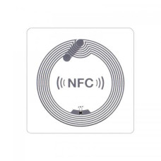 NFC мітка - програмована смарт наклейка на телефон (5 шт)