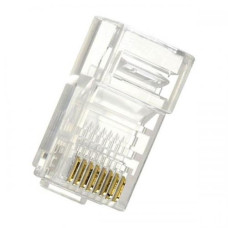 RJ-45 Конектори для кручений пари (100штук) - комп'ютерні роз'єми