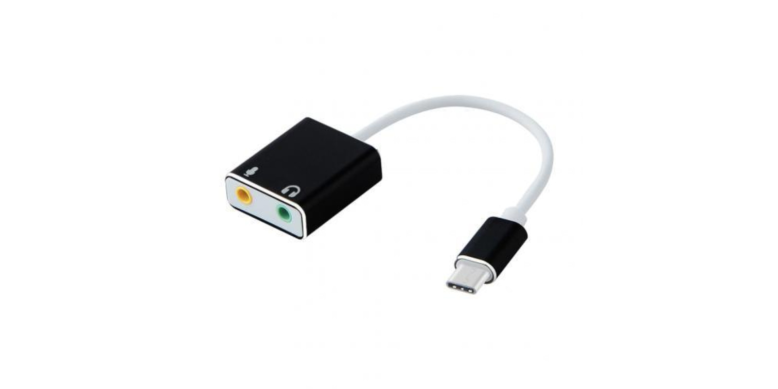 Внешняя звуковая карта USB Type-C для ноутбука