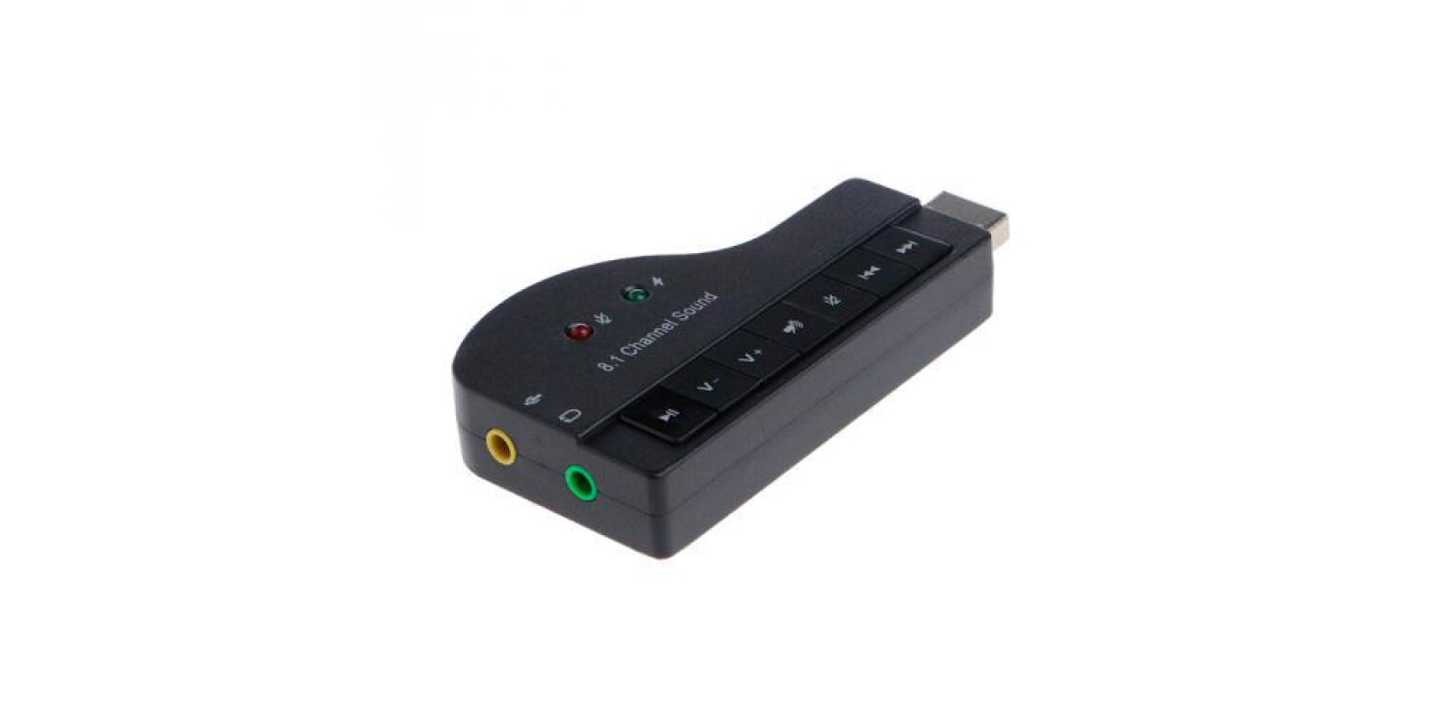 Внешняя звуковая карта USB 3D Sound 8.1