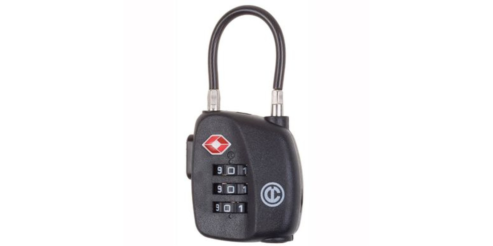 Навісний кодовий замок із системою TSA Carlton Travel Accessories 05992796XBLK;01 Black