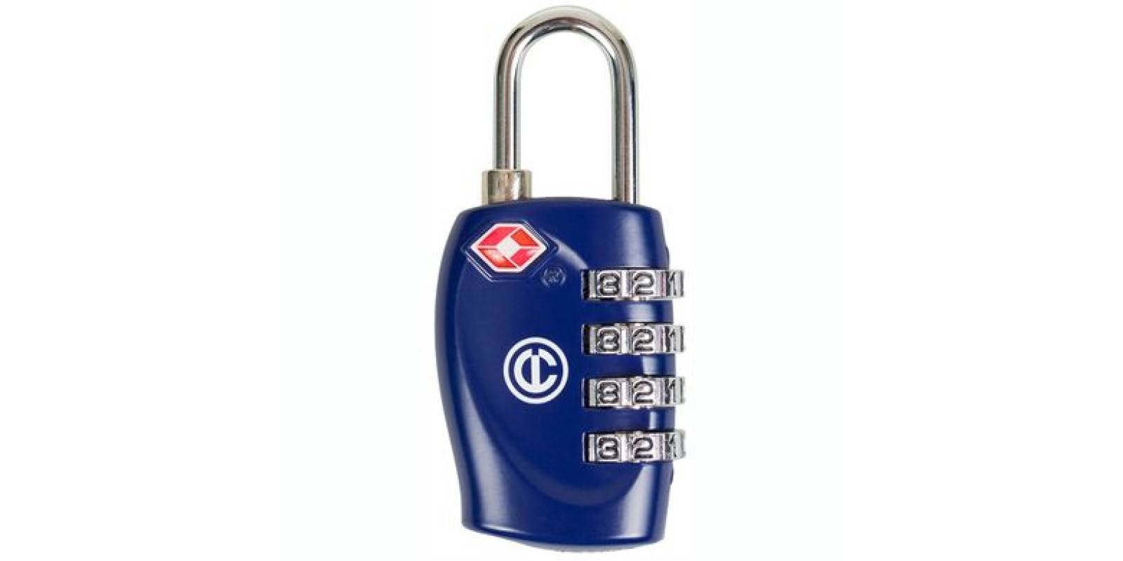 Навесной кодовый замок с системой TSA Carlton Travel Accessories 05992798XBLU;03 Blue