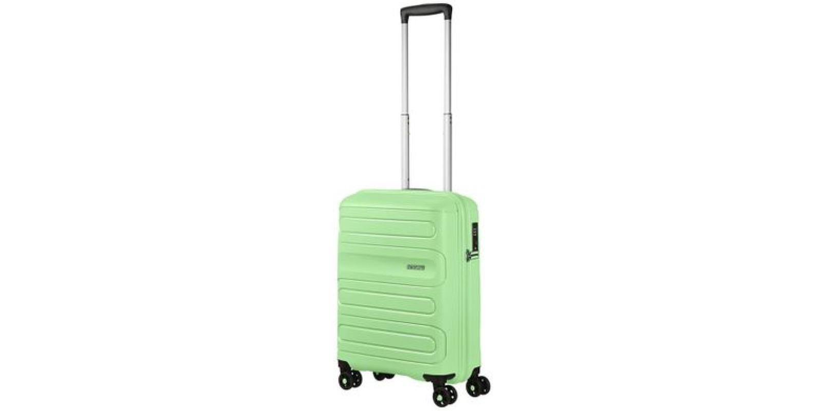 Чемодан American Tourister Sunside из полипропилена на 4-х колесах 51g*001 Neo Mint (малый)