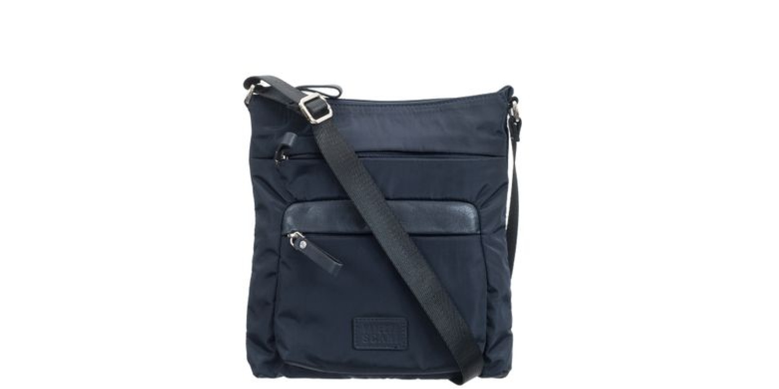 Текстильная сумка с натуральной кожей Vanessa Scani V023-101 Navy Blue