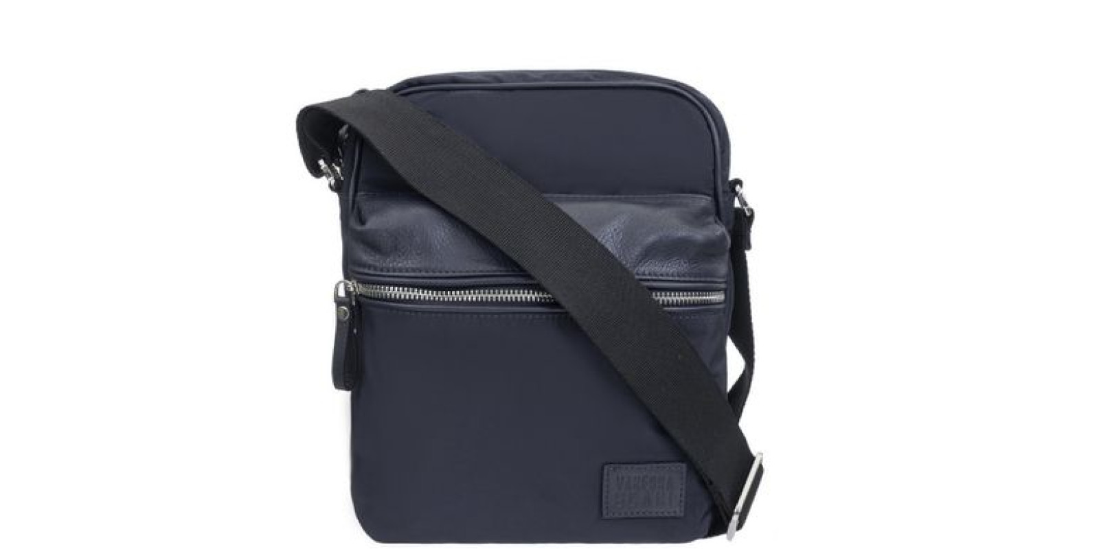 Женская текстильная сумка с натуральной кожей Vanessa Scani V026-101 Navy Blue