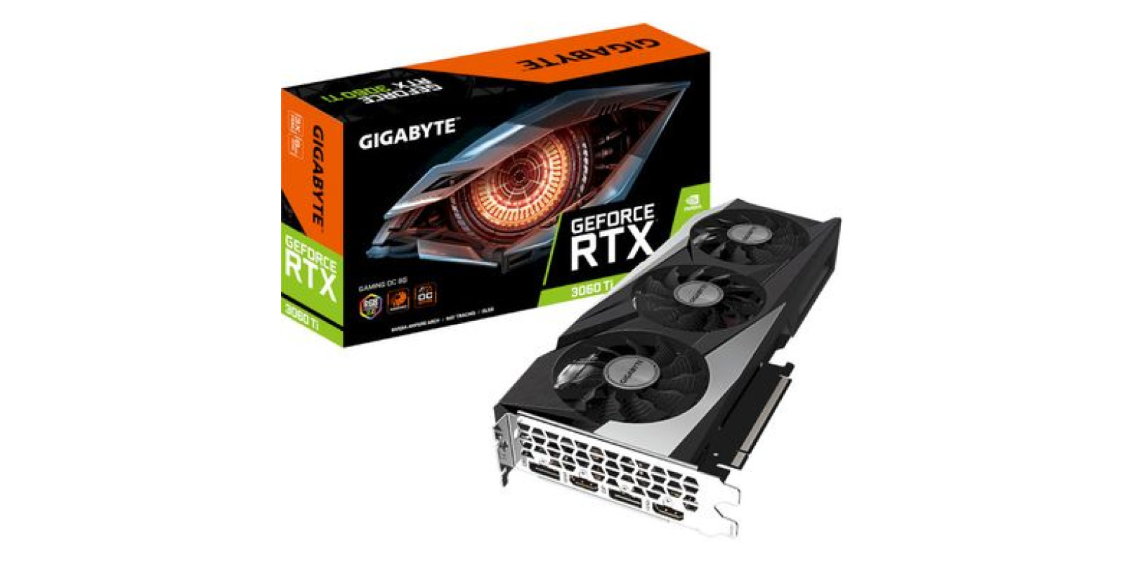 GIGABYTE GeForce RTX 3060 Ti GAMING OC 8G rev. 2.0 (GV-N306TGAMING OC-8GD rev. 2.0)