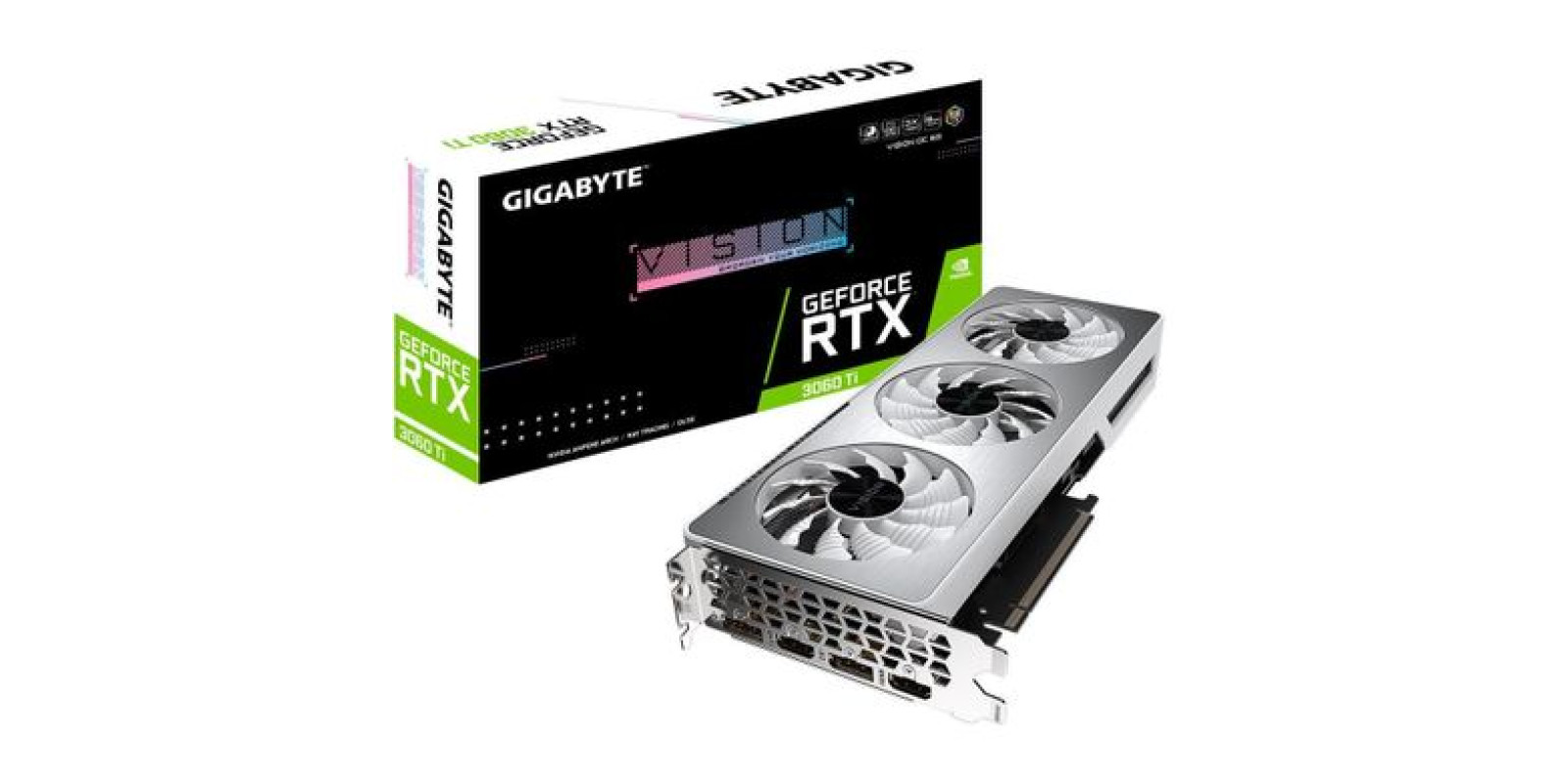 GIGABYTE GeForce RTX 3060 Ti VISION OC 8G rev. 2.0 (GV-N306TVISION OC-8GD rev.2.0)