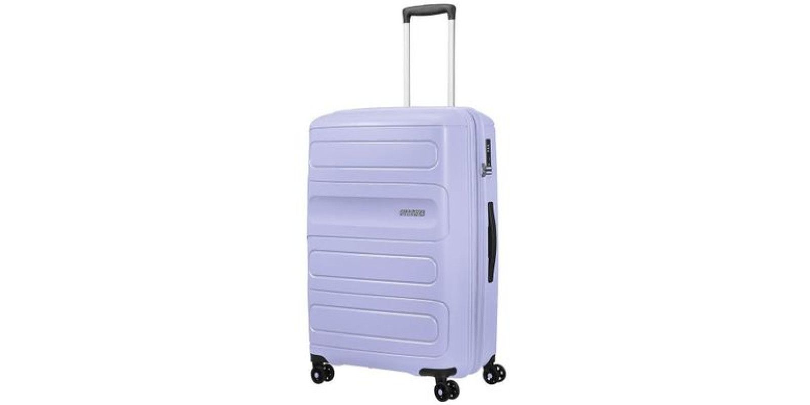 Валіза American Tourister Sunside з поліпропілену на 4-х колесах 51g*003 Pastel Blue (великий)
