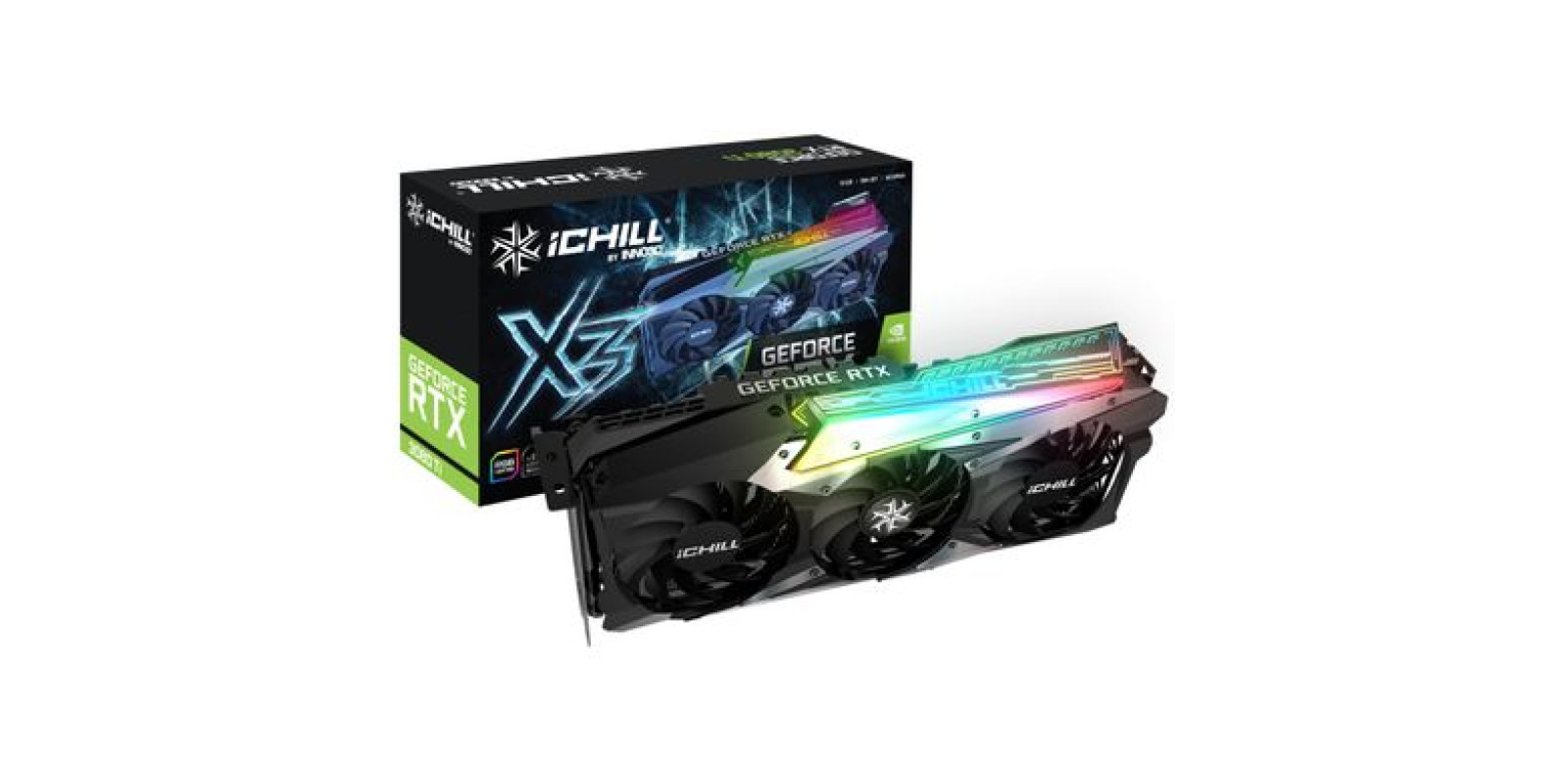 INNO3D GEFORCE RTX 3080 TI ICHILL X3 (C308T3-126XX-1810VA37)