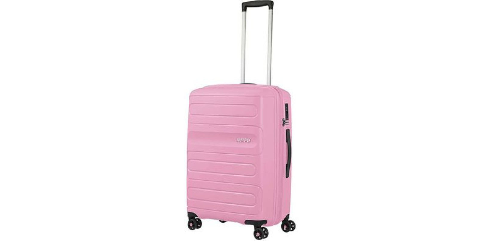 Чемодан American Tourister Sunside из полипропилена на 4-х колесах 51g*002 Pink Gelato (средний)