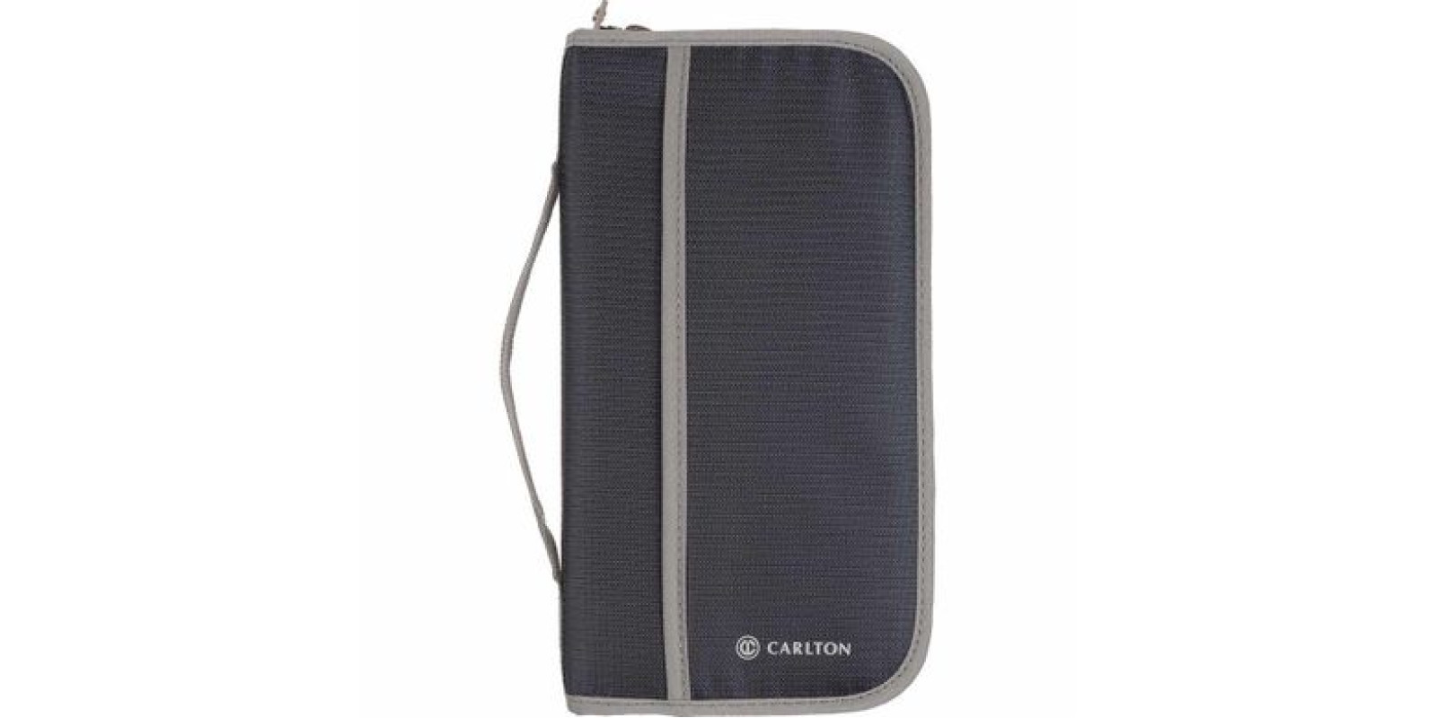 Дорожное портмоне для денег и документов Carlton Travel PASSWALLGRY серый