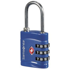 Навісний кодовий замок із системою TSA Samsonite CO1*099;11 Blue