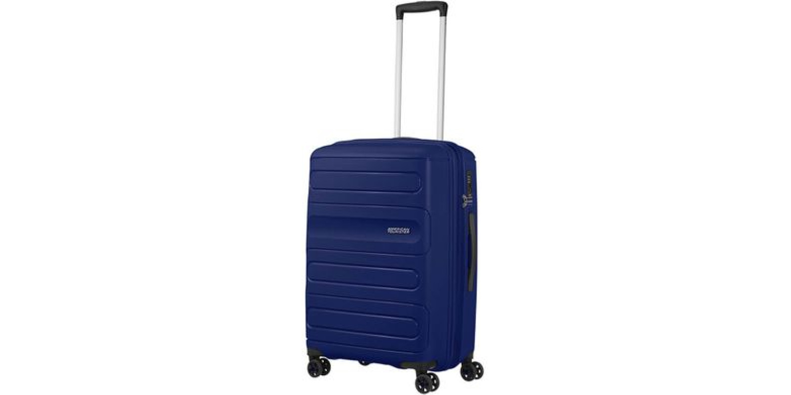 Валіза American Tourister Sunside з поліпропілену на 4-х колесах 51g*002 Dark Navy (середній)