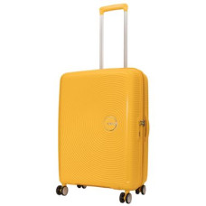 Валіза American Tourister Soundbox із поліпропілену на 4-х колесах 32G*002 Golden Yellow (середній)