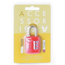 Навісний кодовий замок із системою TSA Roncato Accessories 419091 Red
