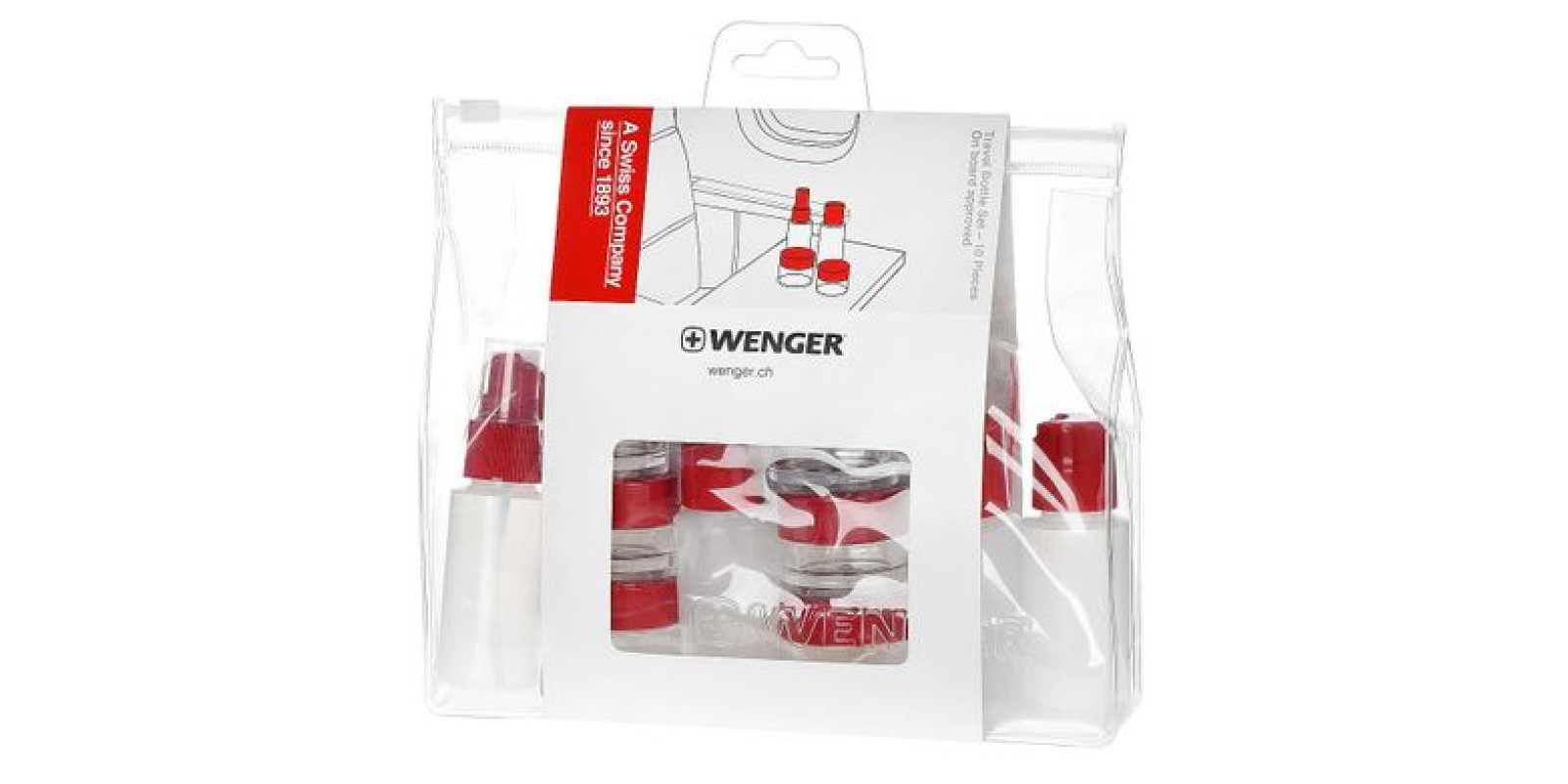 Набір ємностей для рідин WENGER 604548 прозорий