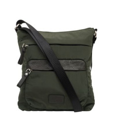 Текстильна сумка з натуральною Vanessa Scani V023-102 Khaki Текстильна сумка з натуральною Vanessa Scani V023-102 Khaki