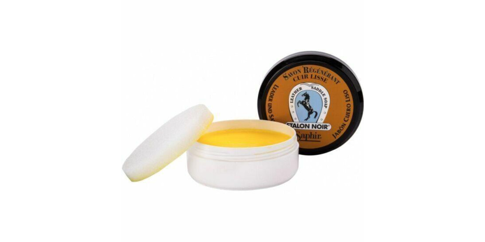 Очищувач мило САПФІР Etalon Noir SADDLE SOAP, 100 мл