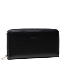 Великий жіночий гаманець Trussardi Claire Zip Around Lg 75W00297 Black