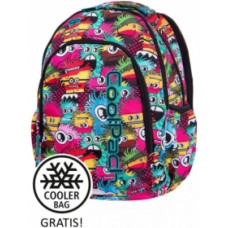Рюкзак з термосумкою CoolPack PRIME Wiggly Eyes Pink (B25047)
