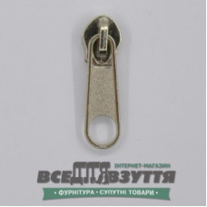 Замок-бегунок на СУМКУ 5 (31010) Хром