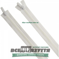 Блискавка тракторна роз'ємна 2 замки Л7Г (100см) кол. Білий