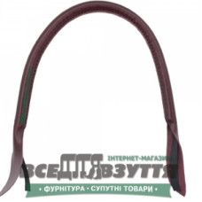 Ручки шкіряні на сумку (59см) кол. Бордовий