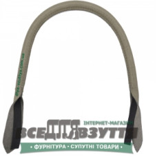 Ручки шкіряні на сумку (59см) кол. Сірий