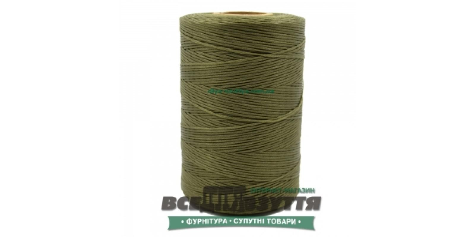 Шнур вощений плоский 1.0мм 500м кол.