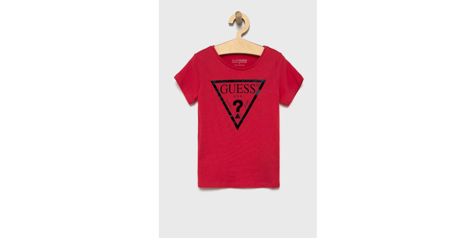 Дитяча бавовняна футболка Guess