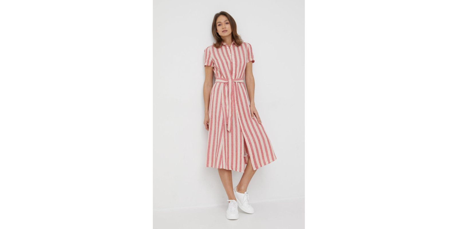 Льняна сукня Polo Ralph Lauren