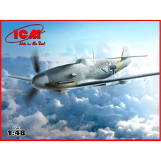 BF109F-4/R6 німецький літак розвідник. Збірна модель у масшатбі 1/48. ICM 48107
