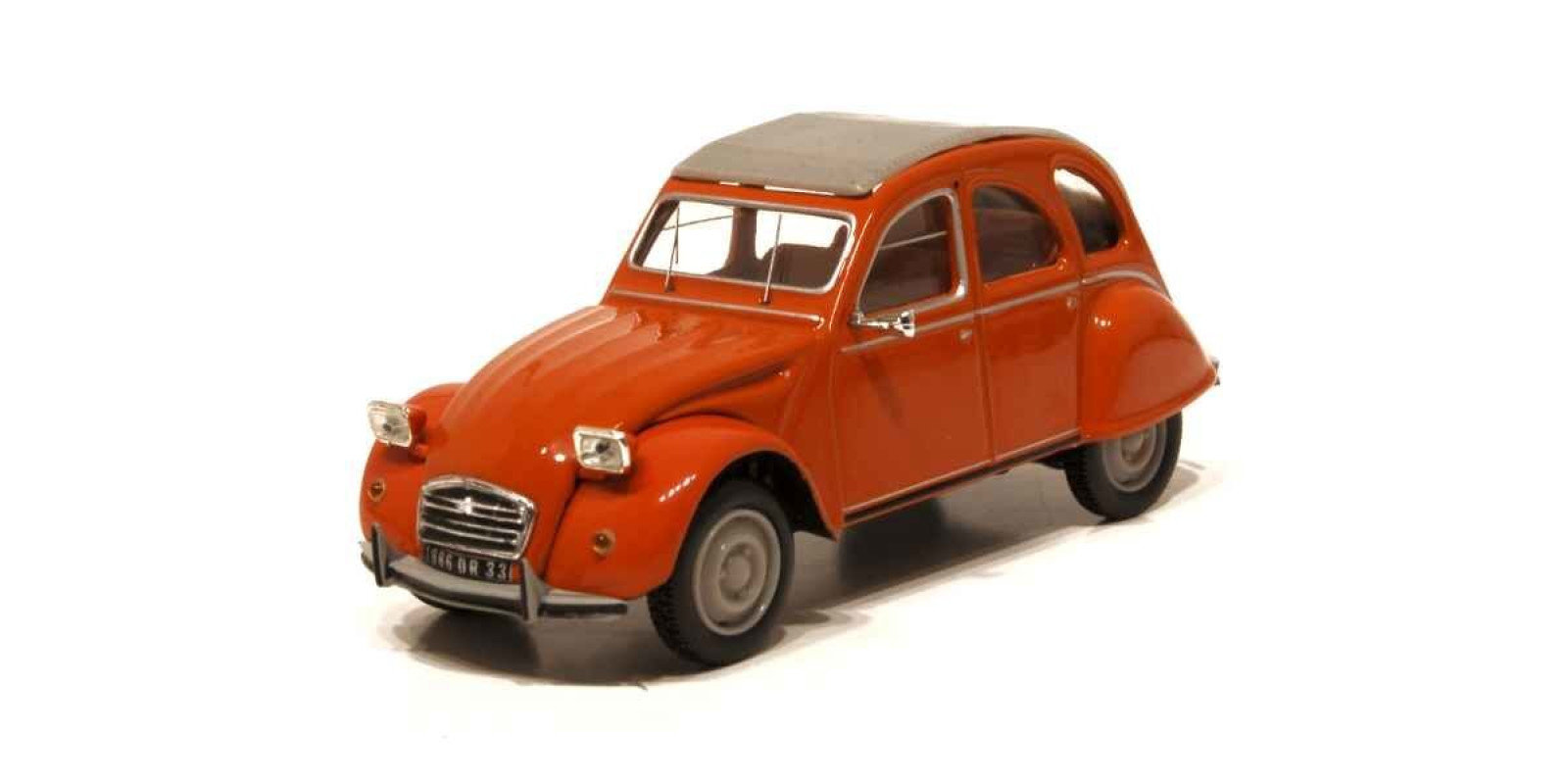 Citroen 2CV6 1975. Колекційна модель автомобіля у масштабі 1/43. NOREV 156074