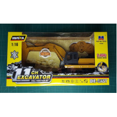 Екскаватор Хаїна HUINA HL1510. Радіокерована модель у масштабі 1/16