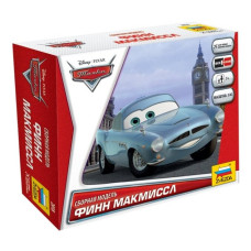 Финн Макмиссл сборная модель из мультфильма ТАЧКИ. Дисней. Сборка без клея. ZVEZDA 2018