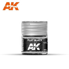 Лак матовий чорний RAL9005 10мол. AK-INTERACTIVE RC-001