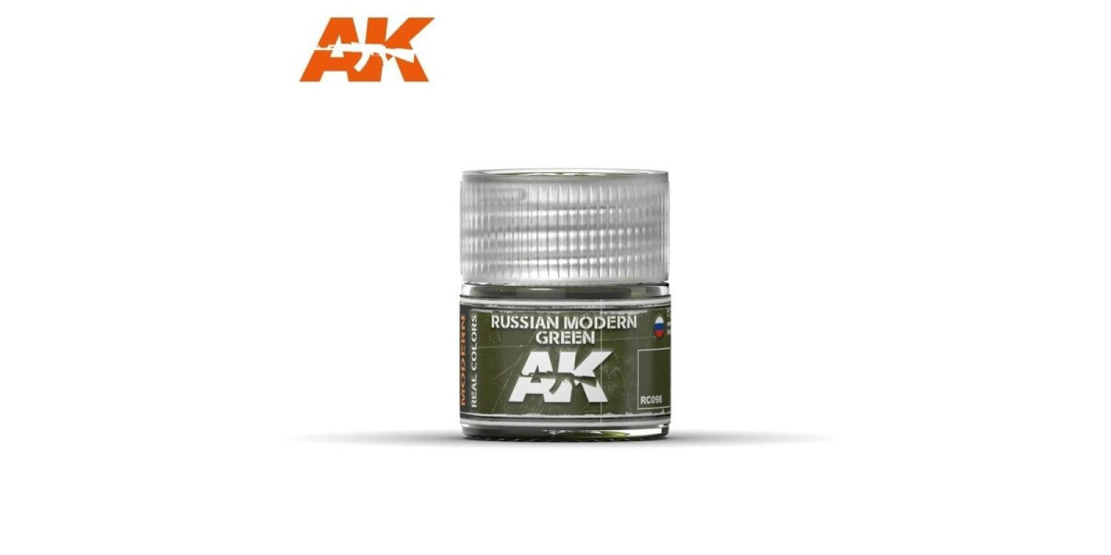 Лак Русский современный зеленый 10 мл. AK-INTERACTIVE RC-098