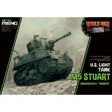 M5 Stuart US - американський легкий танк (World War Toons series). MENG MODEL WWT-012
